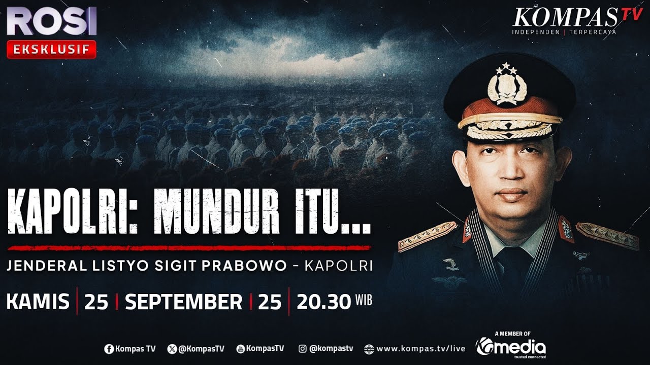 🔴 LIVE - Eksklusif! Kapolri Blak-Blakan Soal Tuntutan Mundur dan Tim Reformasi Polri | ROSI