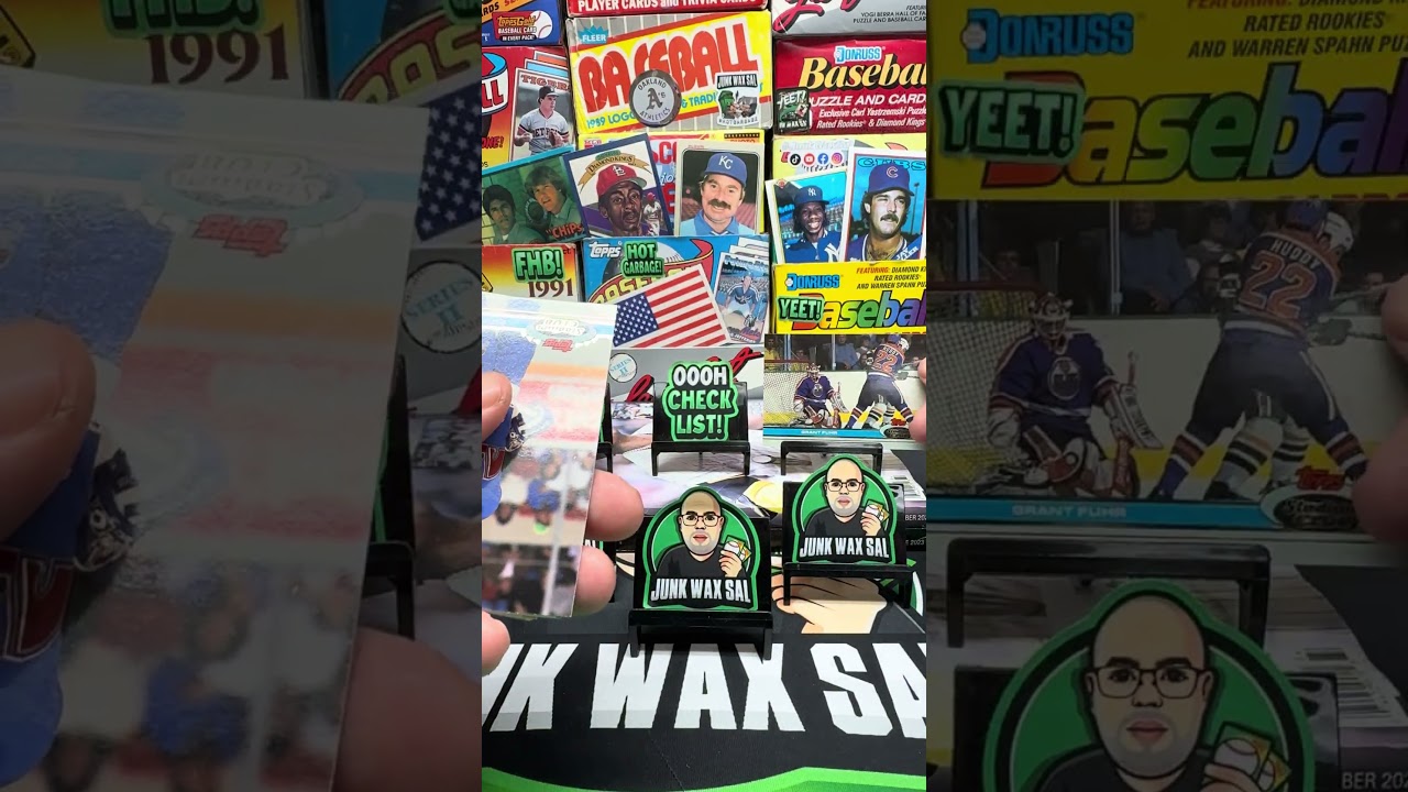 Набор хоккейных карточек Topps Stadium Club 1991 года 