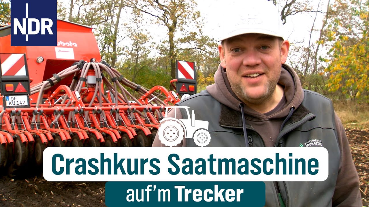 Hohe Kosten für die Mulchsaatmaschine: Thomas testet lieber erstmal  | Auf'm Trecker Folge 47 | NDR