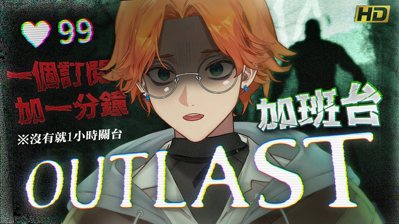 【加班台直播】《Outlast》逃得了一時逃不了一世 但我還有最後手段...！ft 最好的豹子頭【厭世醫師阿萬】
