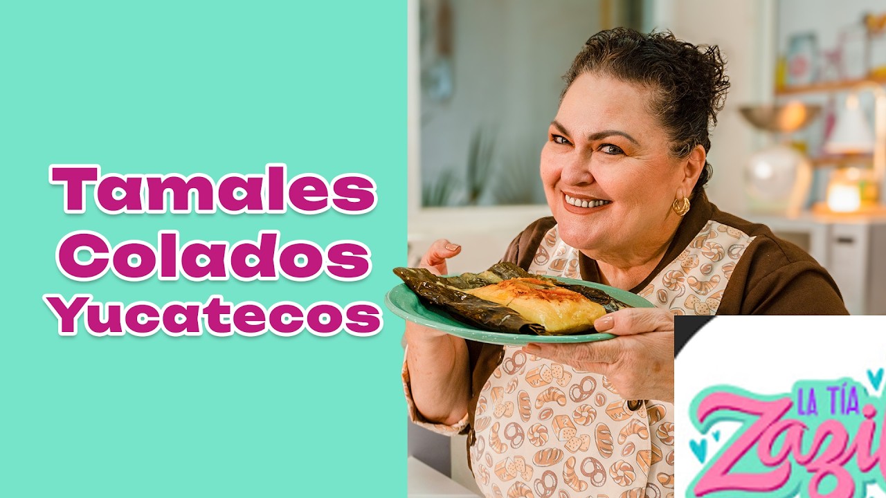 Tamales Colados Yucatecos, receta fácil  | La Tía Zazil