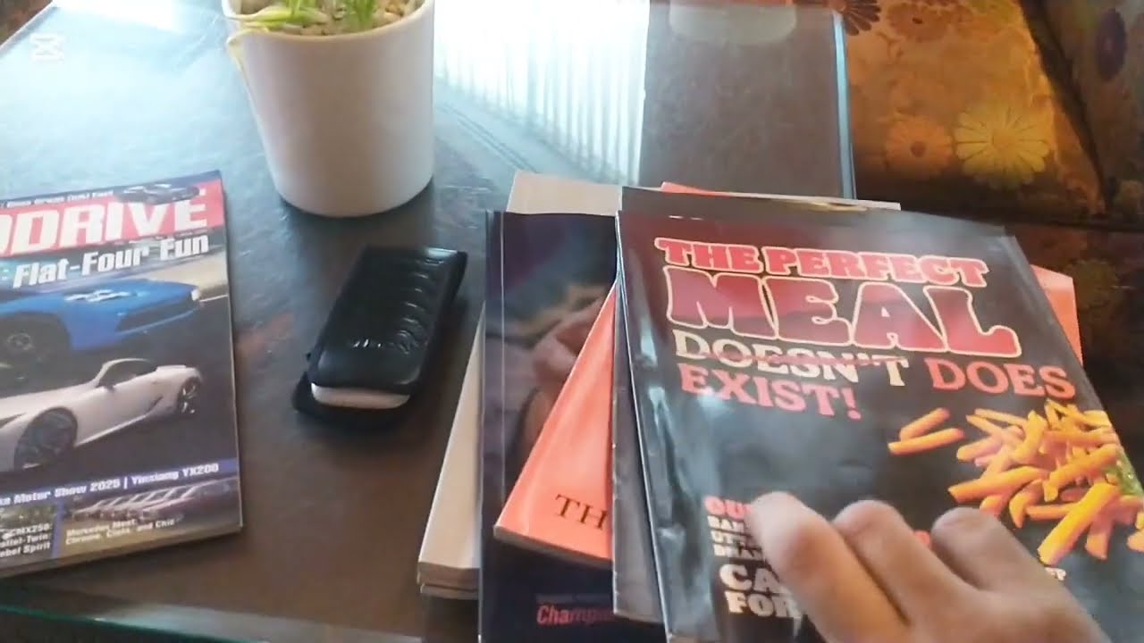 I love magazines. It is the warehouse of informations and whenever I get chance I do some mining. 