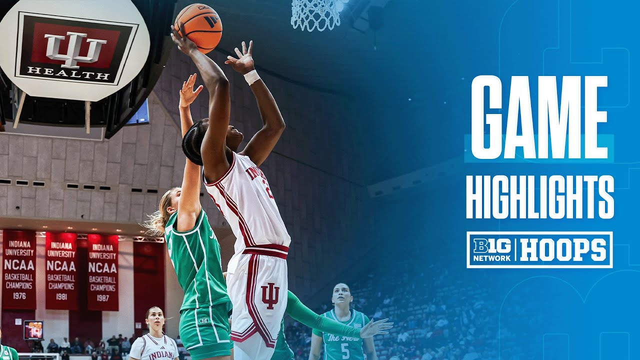 Marshall vs. Indiana | Highlights | Big Ten Women's Basketball | 11/11/25