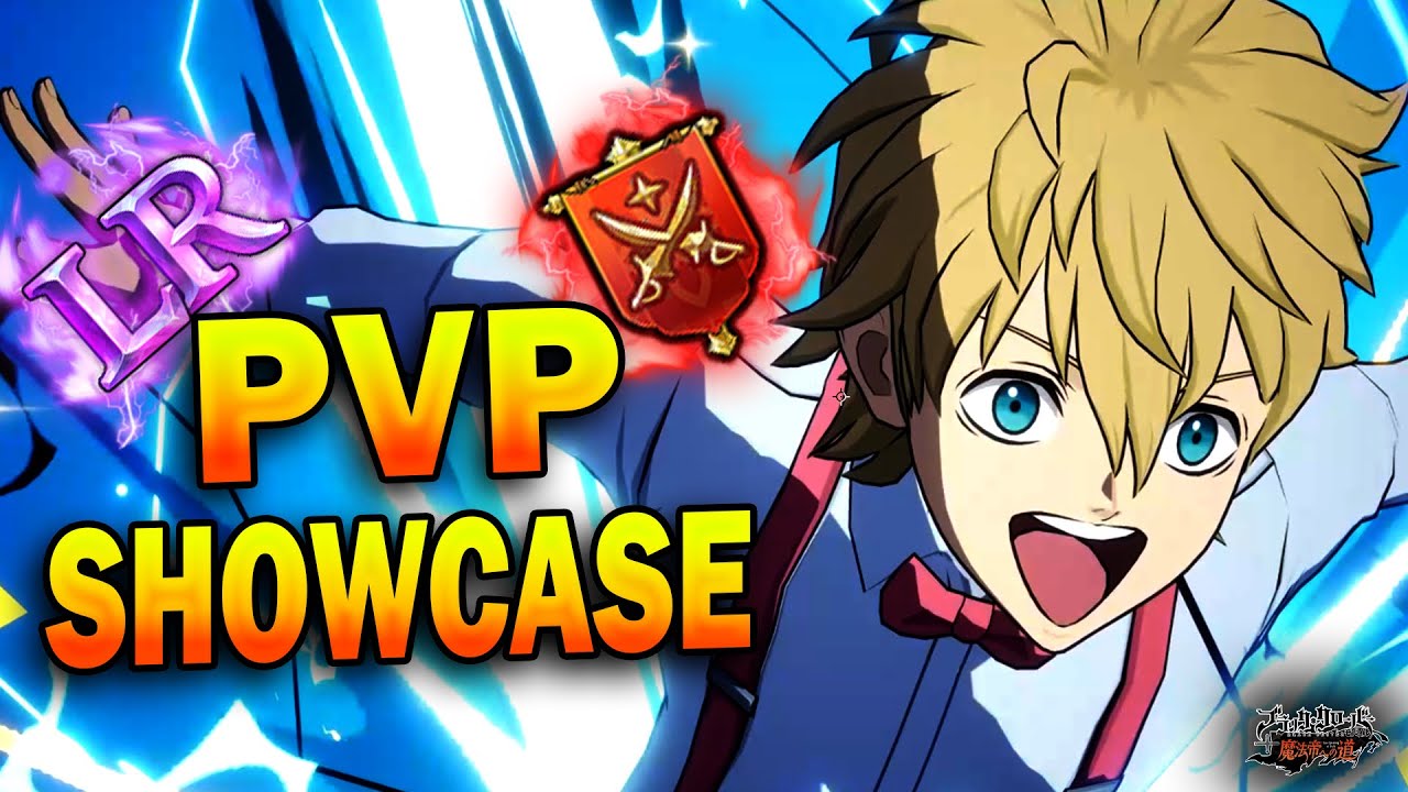 AMAZING SHOCK COUNTER UNIT!! 70k CC LR LEVEL 100 CEREMONY LUCK PVP SHOWCASE | Black Clover Mobile