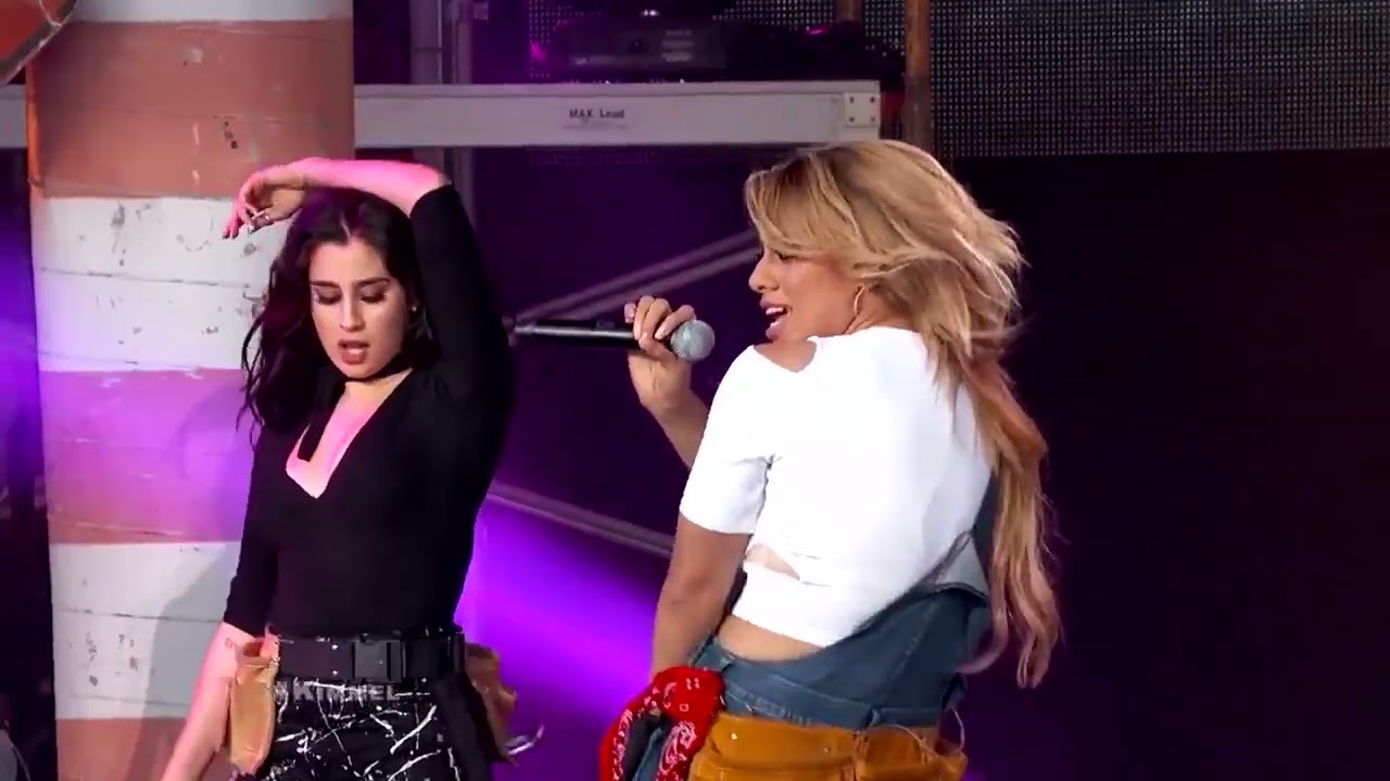 Fifth Harmony - Work From Home (Live On Jimmy Kimmel)