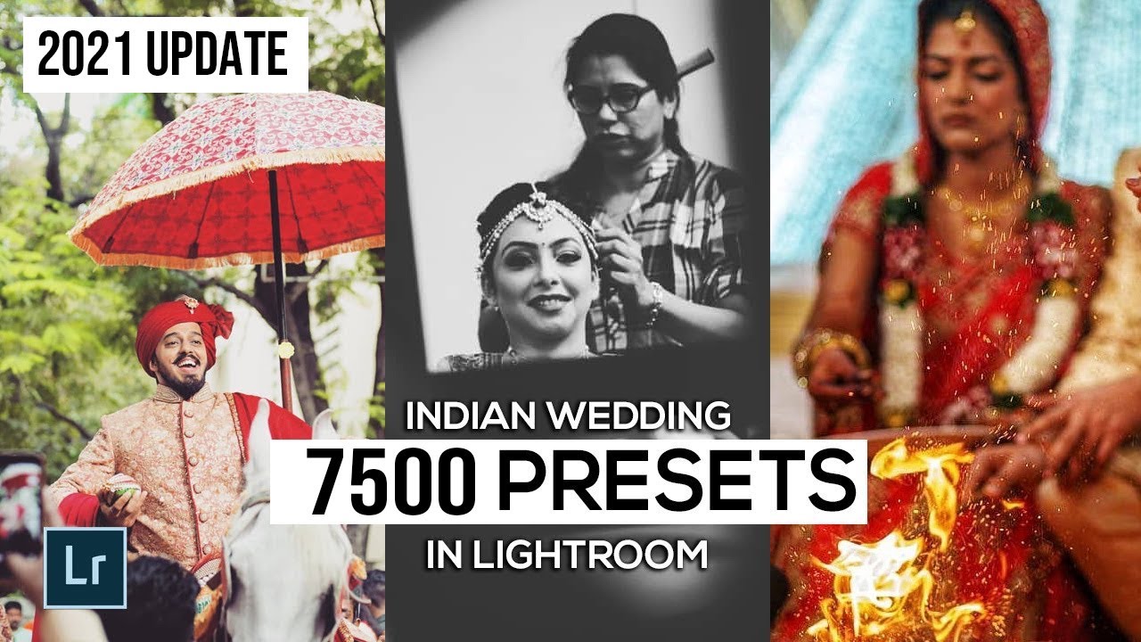 INDIAN WEDDING PHOTO EDITING 2022 Raw Workflow in Adobe Lightroom