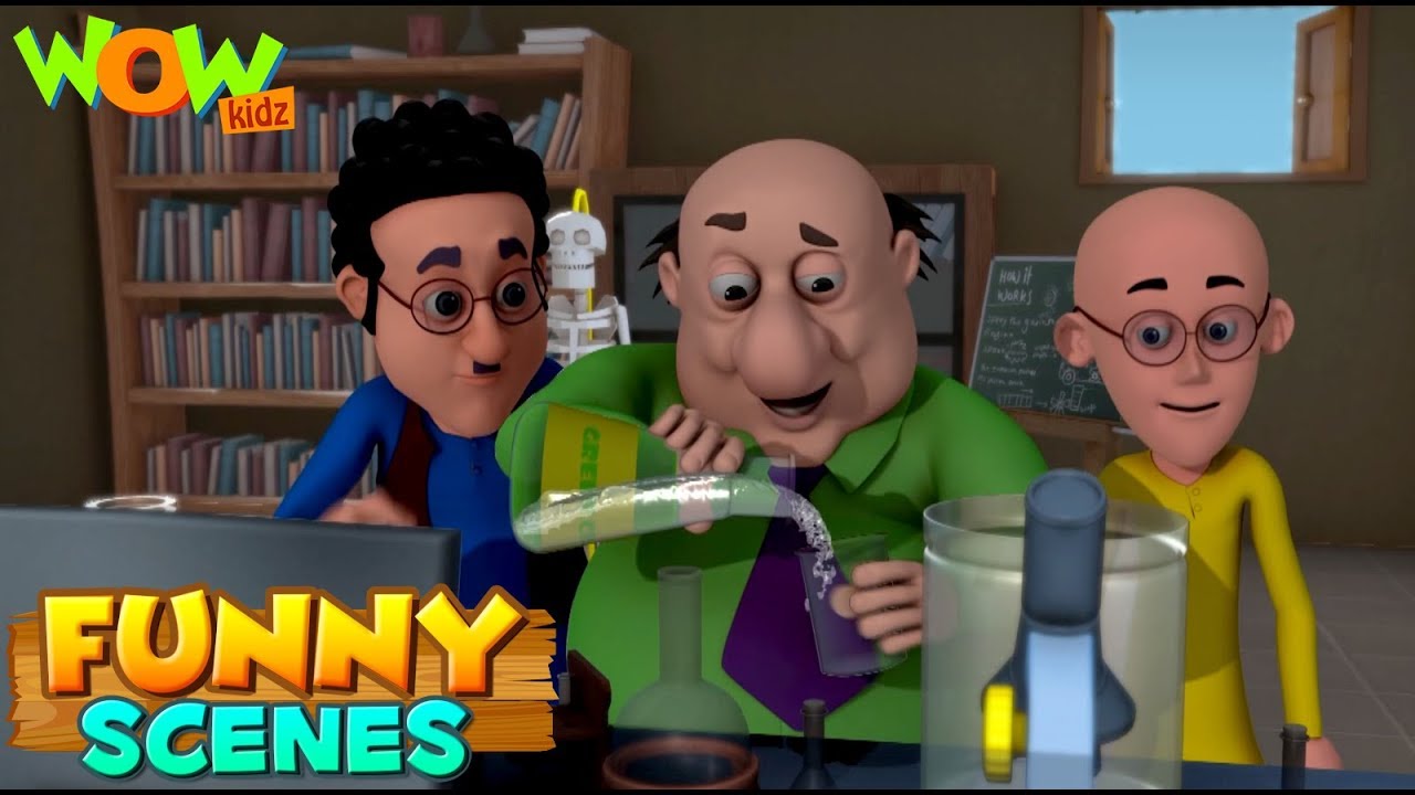 BEST SCENES of MOTU PATLU | FUNNY Cartoons in Hindi | Wow Kidz | Compilation 51