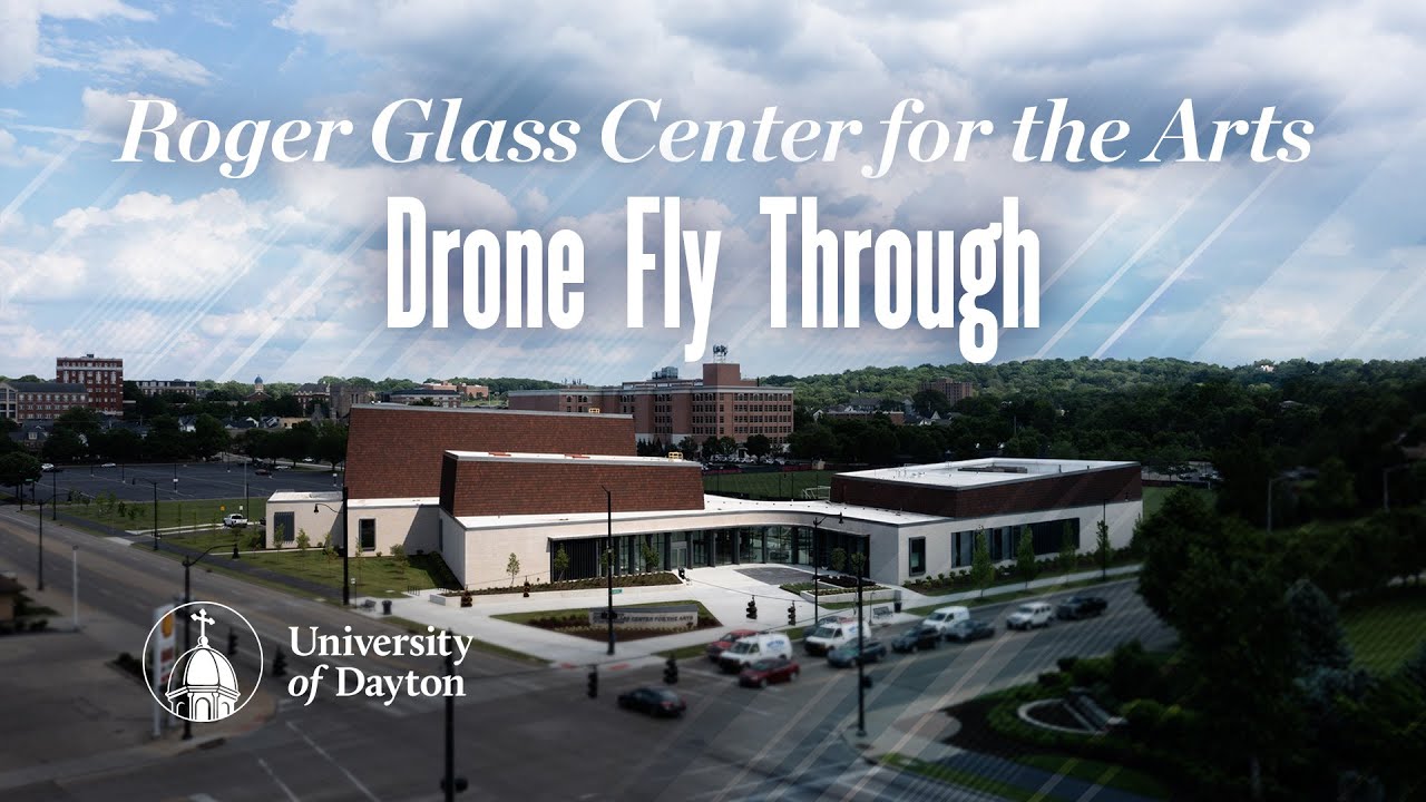 Drone Fly Through: Roger Glass Center for the Arts