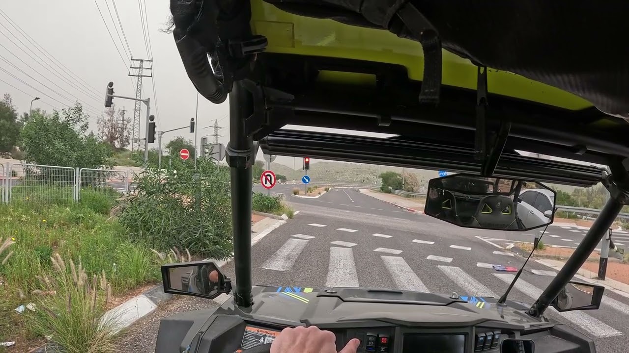 testing the go pro 12 on rzr 1000 2018