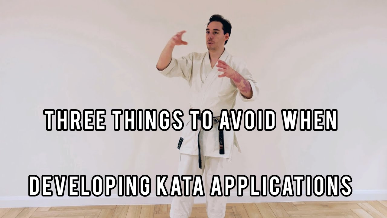 Three things to avoid when developing kata applications