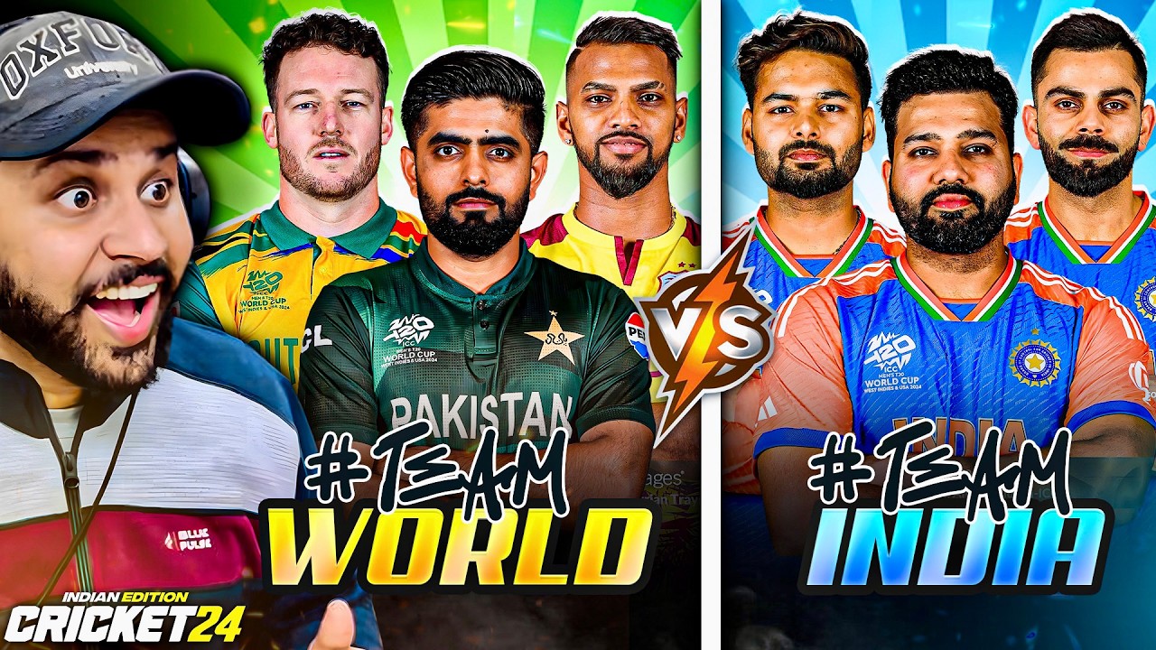 VIRAT KOHLI against BABAR AZAM in an EPIC MATCH | Cricket 24