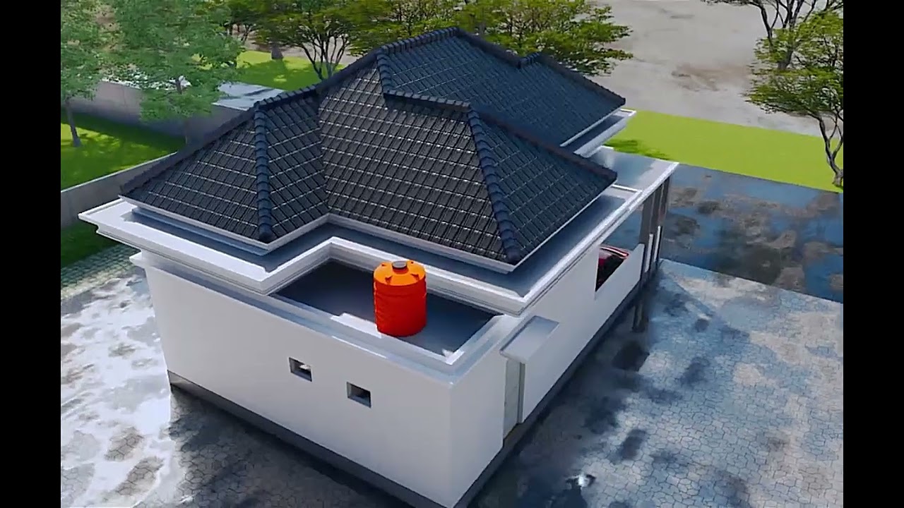 DESAIN RUMAH MINIMALIS 8,5 X 13