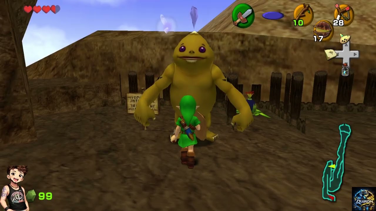 Hacia la montaña de la muerte The Legend Of Zelda Ocarina Of Time HD #2