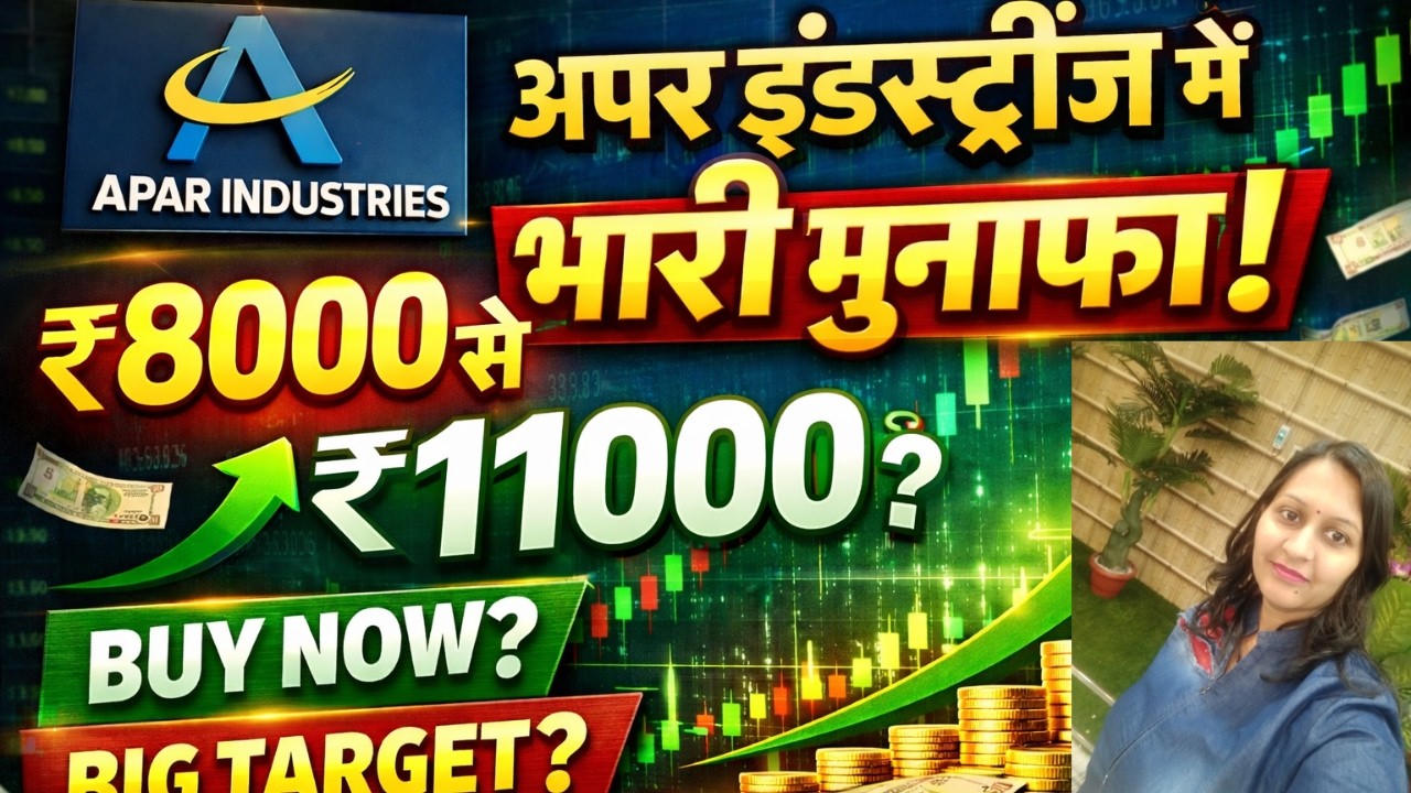 Apar Industries Share Target 2026 | ₹8000 से ₹11000? Buy या Sell | Apar Industries Share Analysis