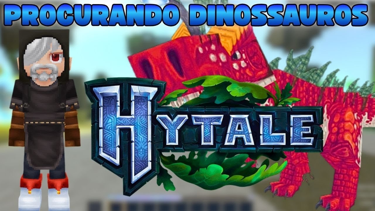 Hytale AO VIVO Procurando dinossauros | Gameplay PT-BR