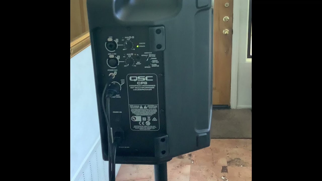 Part Two  Shootout QSC CP8 vs.Bose S1 Pro with Sound Demo Which is the Best Ultra Light PA Speaker ?