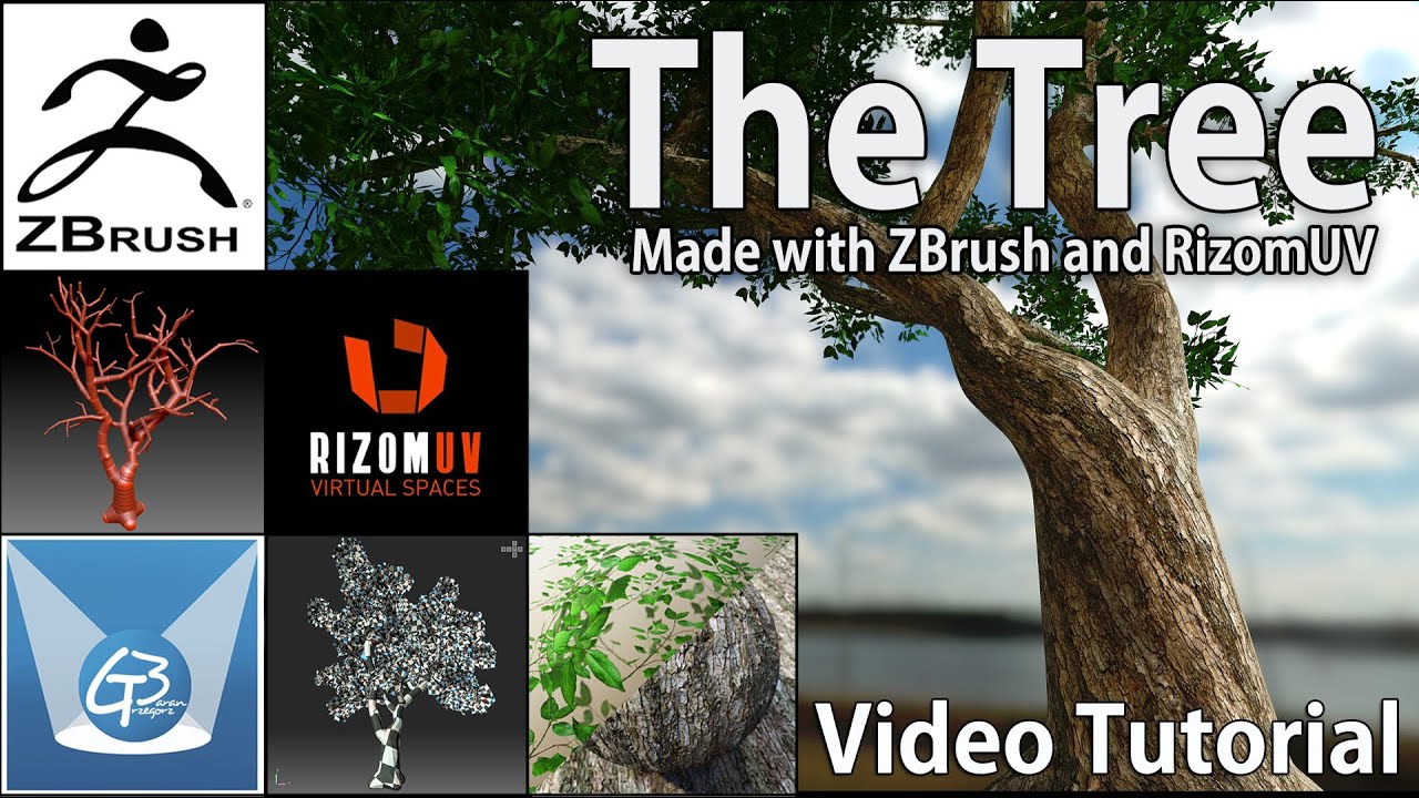 The Tree - Made with Zbrush and RizomUV