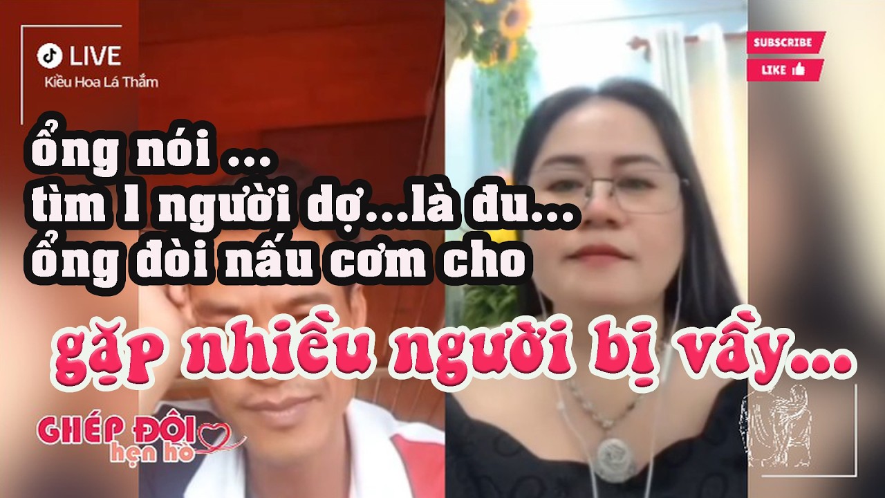 Thắm ghép đôi. Hôm nay Thắm gặp nhiều người bị như vầy không