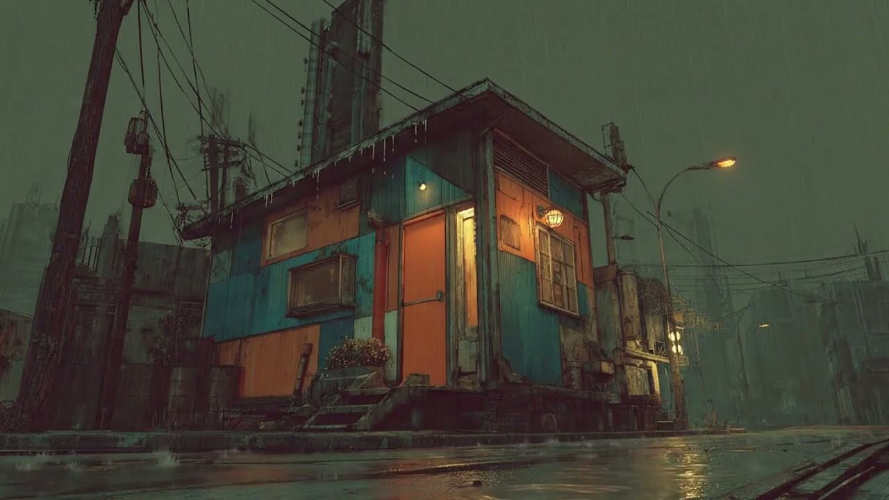 Cozy Urban Hearth 🌧️ Lofi Beats for Studying & Focus (1 Hour)