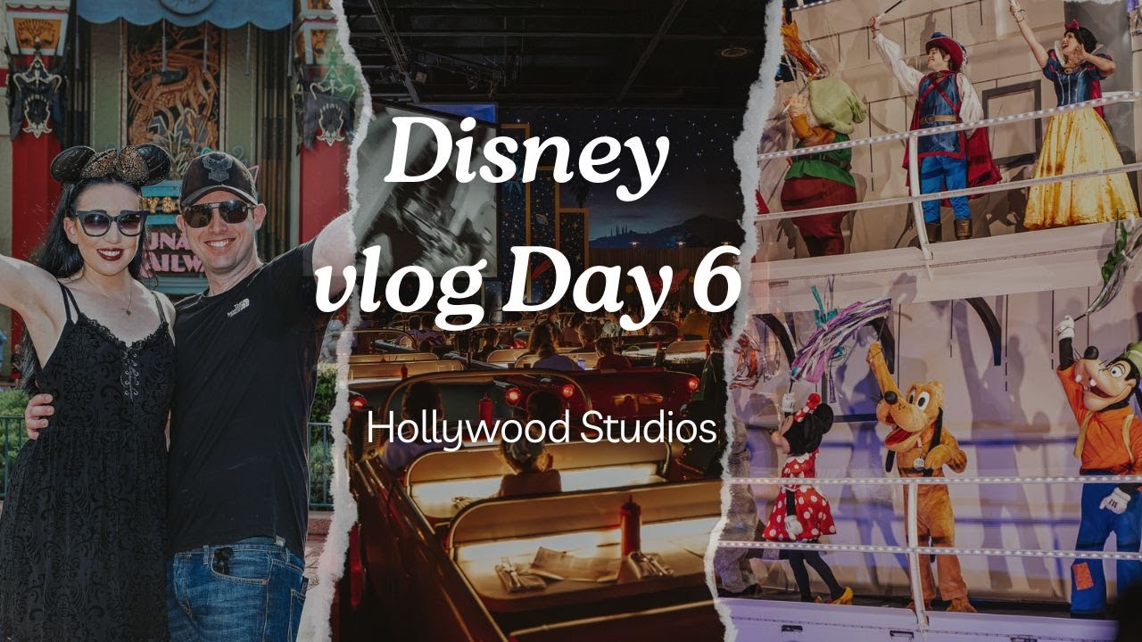 Disney World Florida Vlog Day 6: Hollywood Studios, Sci-Fi Dine-In & fantasmic