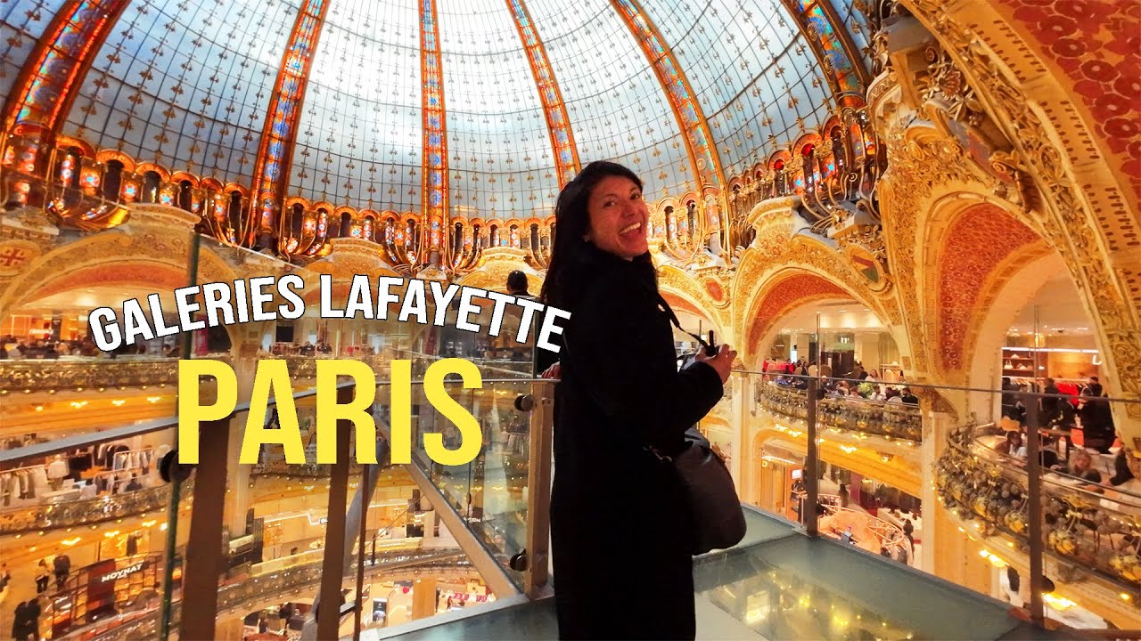 Paris's Most Incredible Mall! Galeries Lafayette Experience