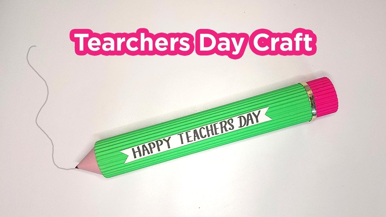 Teacher’s Day Pencil Box Gift | DIY Gift for Teacher 