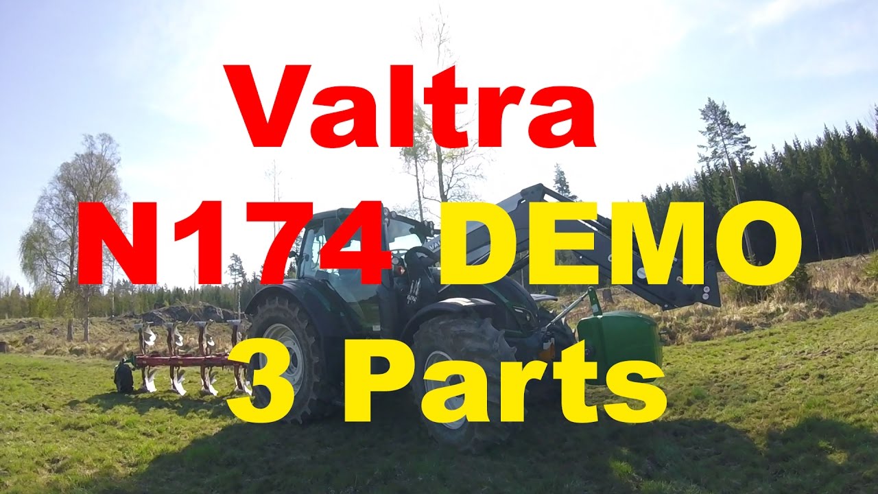 Valtra N174 Spring ploughing pt.1