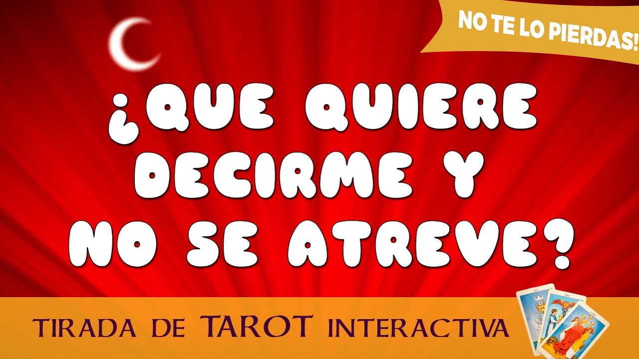 💓 &iquest;Qu&eacute; quiere DECIRME y NO se ATREVE? 💜 Tirada Interactiva con &Aacute;LEX 💞