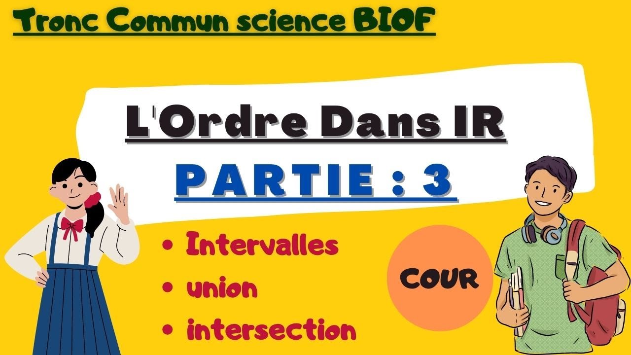 ordre dans r tronc commun BIOF- Partie:3