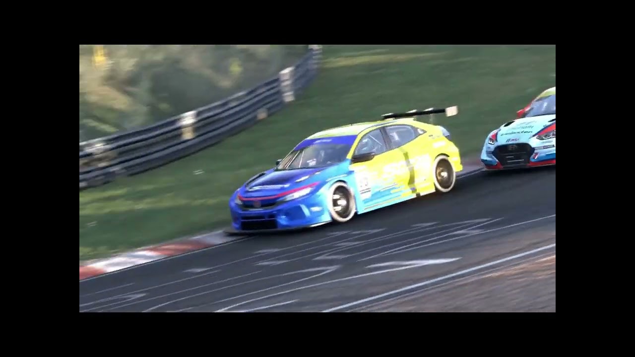 N&uuml;rburgring Touring Race Feb 2024