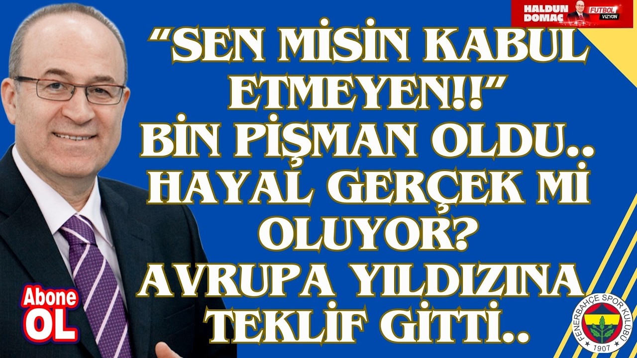 Fenerbahçe'ye gelirken yoldan döndü, büyük pişmanlık yaşadı