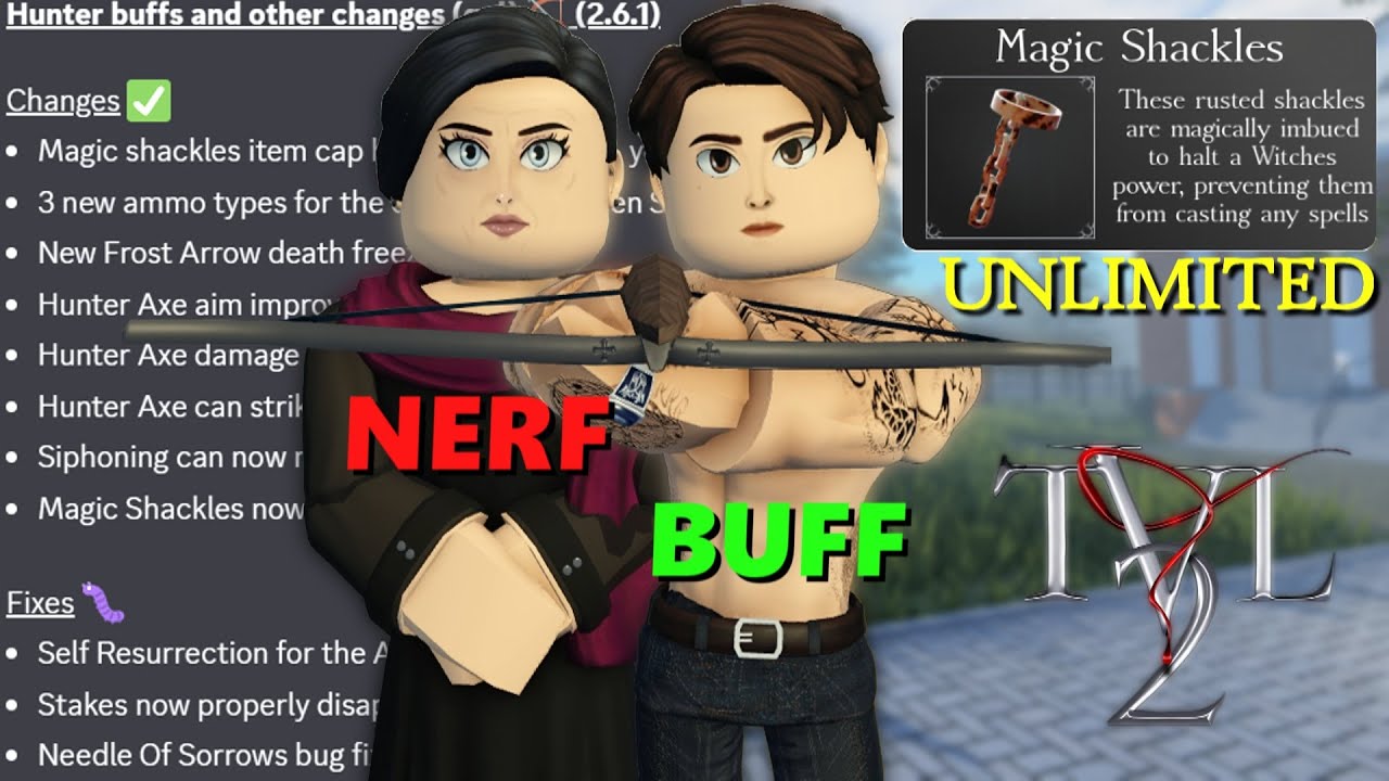 ОБНОВЛЕНИЕ! УСИЛЕНИЯ ОХОТНИКОВ + ОСЛАБЛЕНИЯ СТАРЕЙШИН!? | ЛЕГЕНДЫ ВАМПИРОВ 2 | ROBLOX