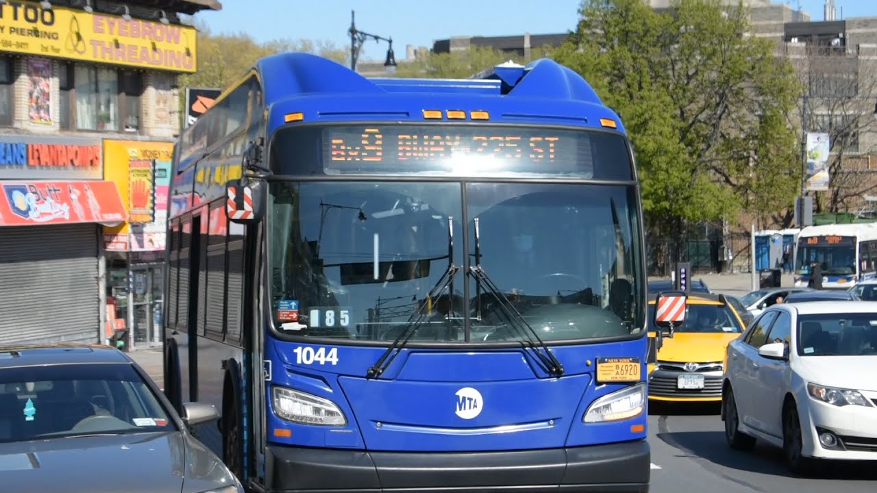 MTA NYCT Bus: 2018 New Flyer Xcelsior XN60 #1044 on the Bx9