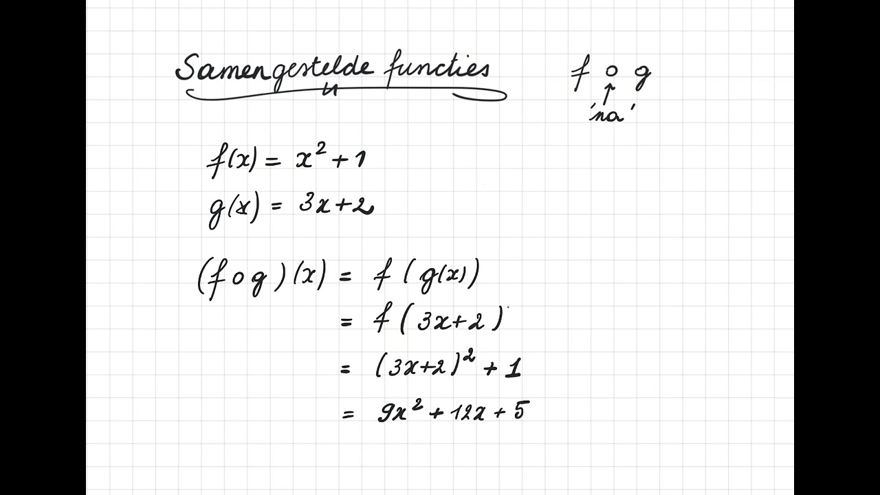 Samengestelde functies