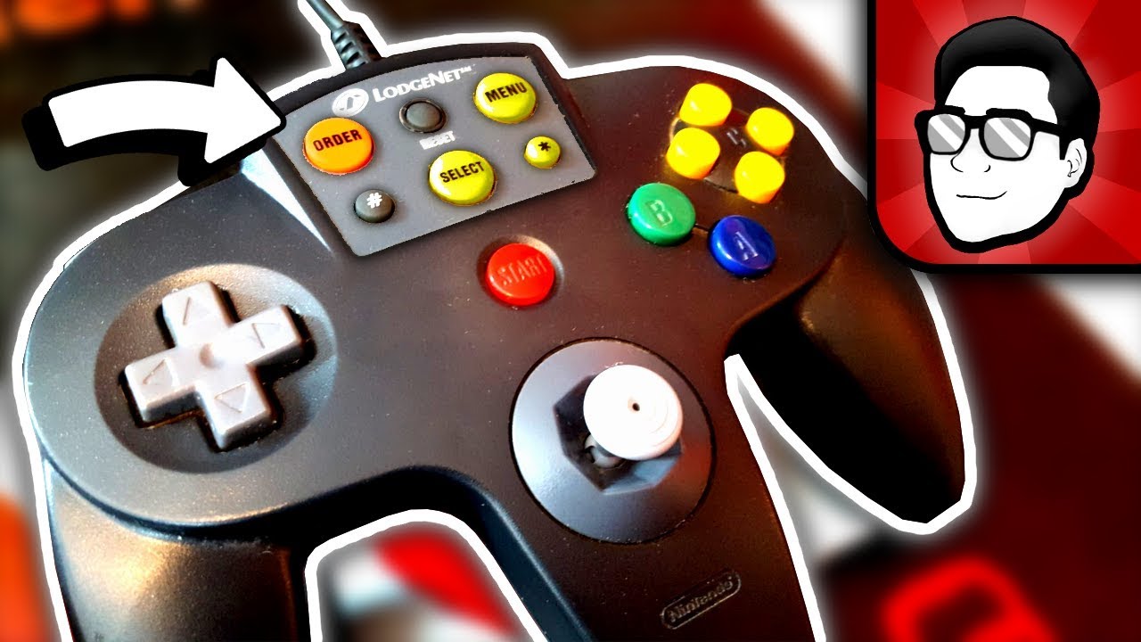 LodgeNet Game Controllers - Nintendo's Hotel Rental Service! | Nintendrew