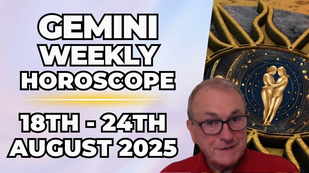 ♊ Gemini Weekly Horoscope | August 18 - 24, 2025 | Patrick Arundell Astrology