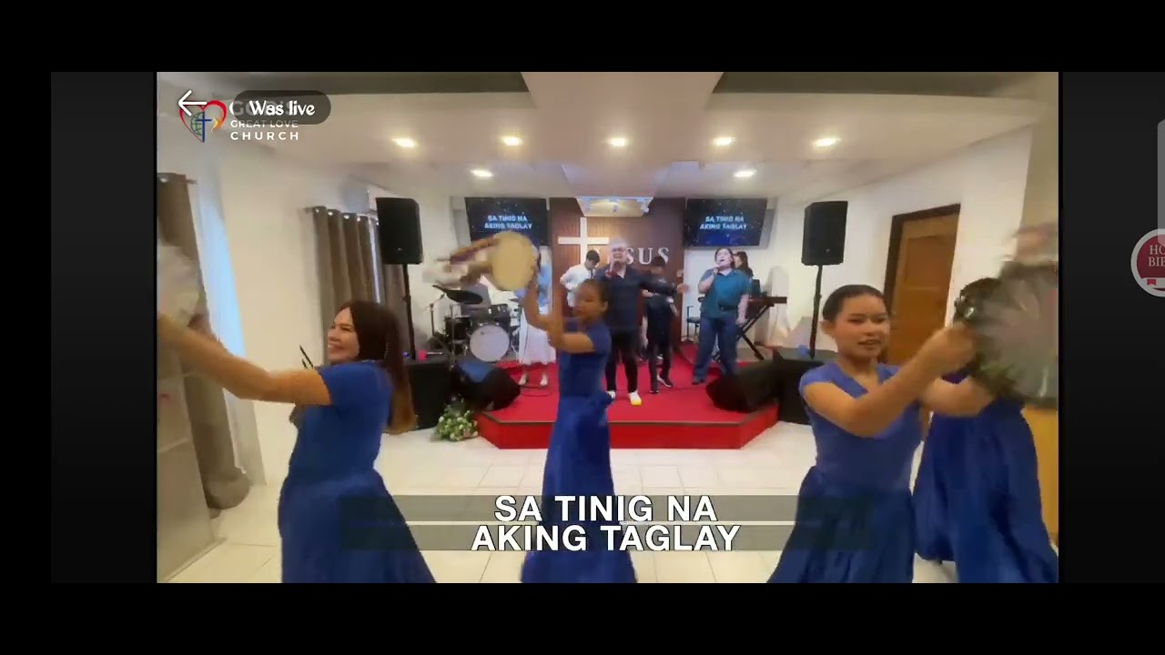 Lord you are good Tagalog Tambourine Dance 