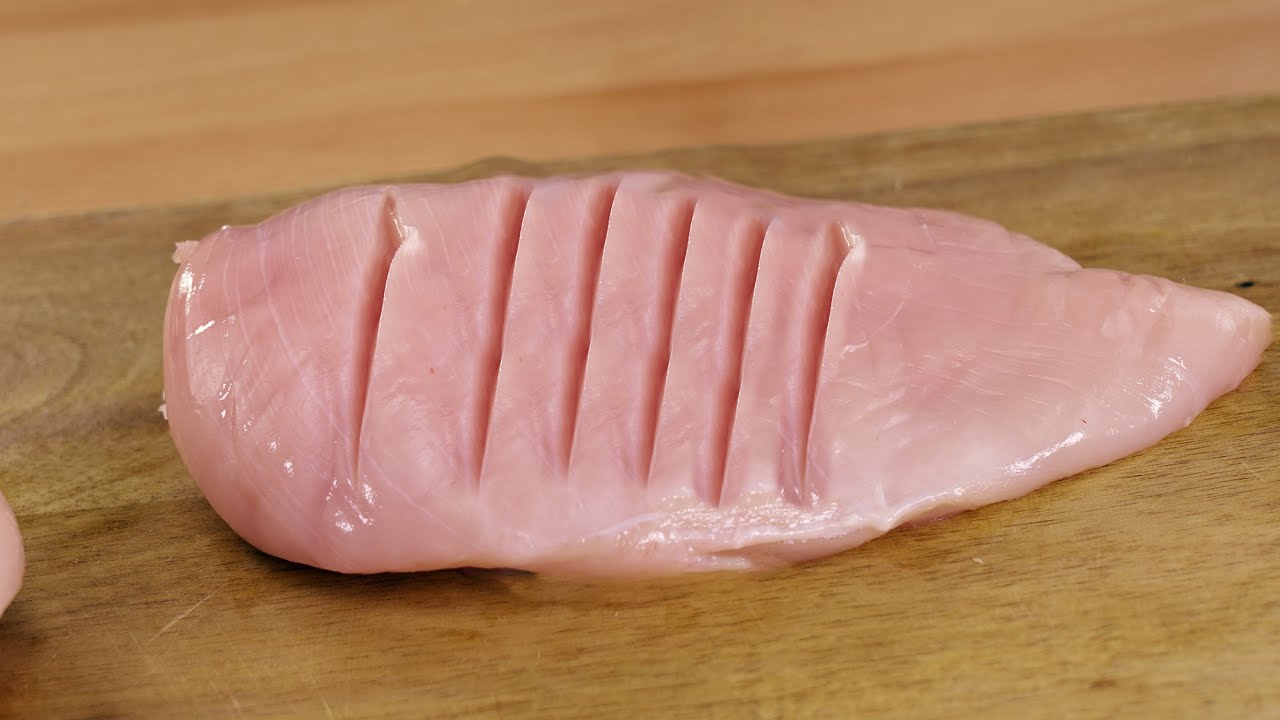 ¡Esta es la pechuga de pollo más sabrosa que he comido! ¡Sencillo, barato y muy jugoso!
