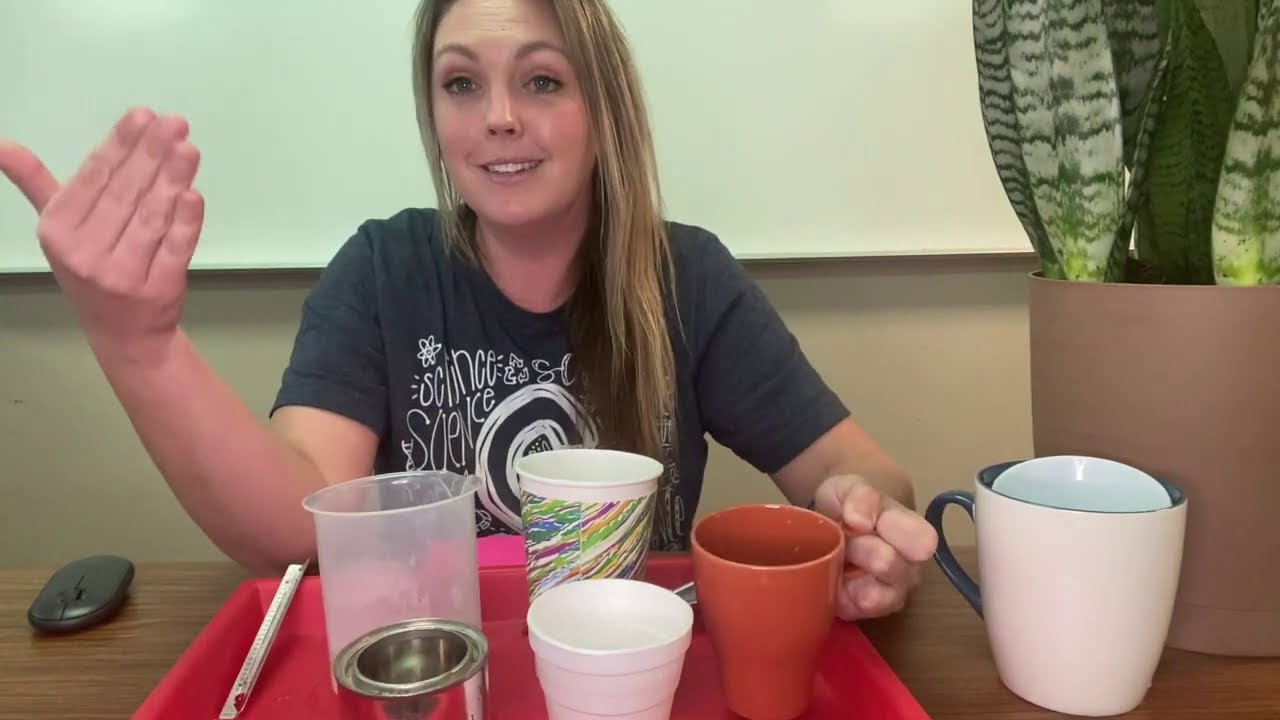 Testing Matter: Thermal Conductivity Demonstration with Different Cups