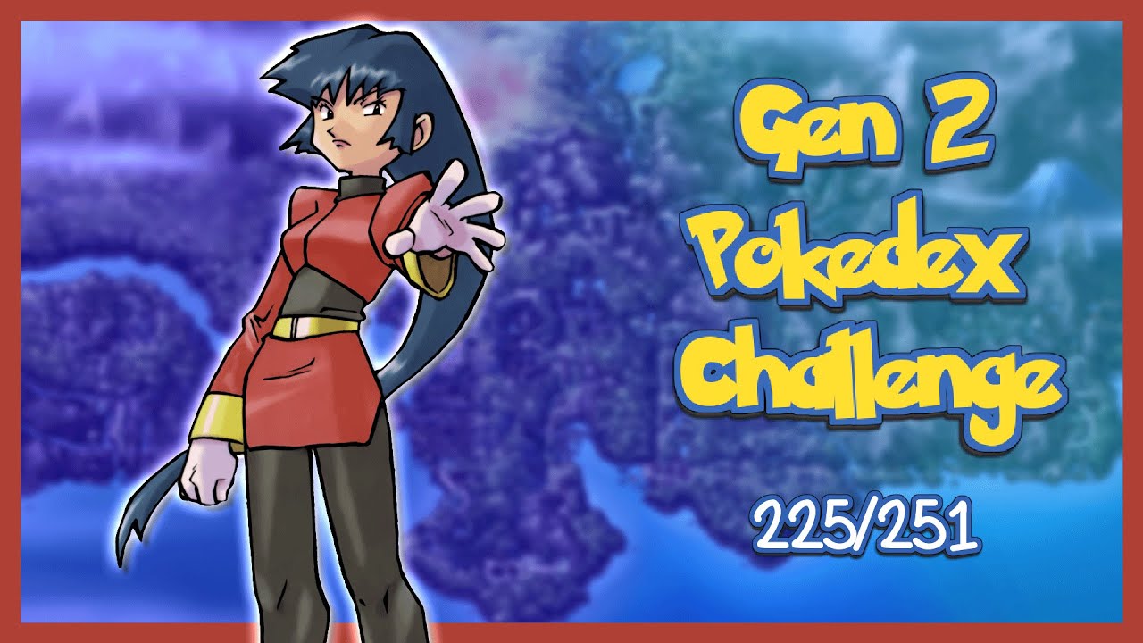 Kanto Gyms Are Pushovers | Pokedex Challenge 225/251 | Pokemon Silver Version