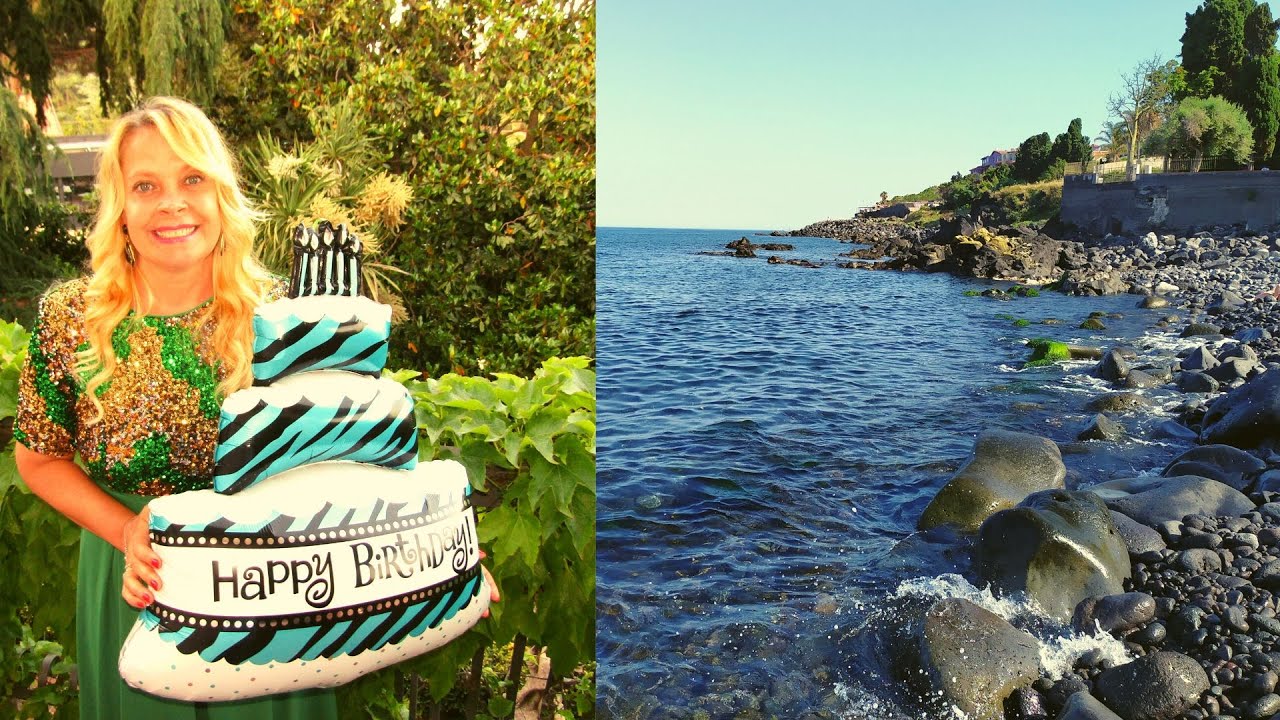 День рождения на Сицилии 😀🎂🎉🎉🎉 // Taty Italia