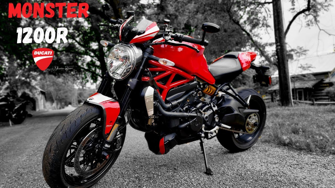 2019 Ducati Monster 1200R - a Bhroman Review