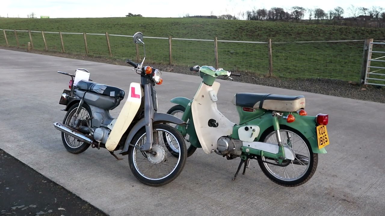 Honda c90, Yamaha V80, T80