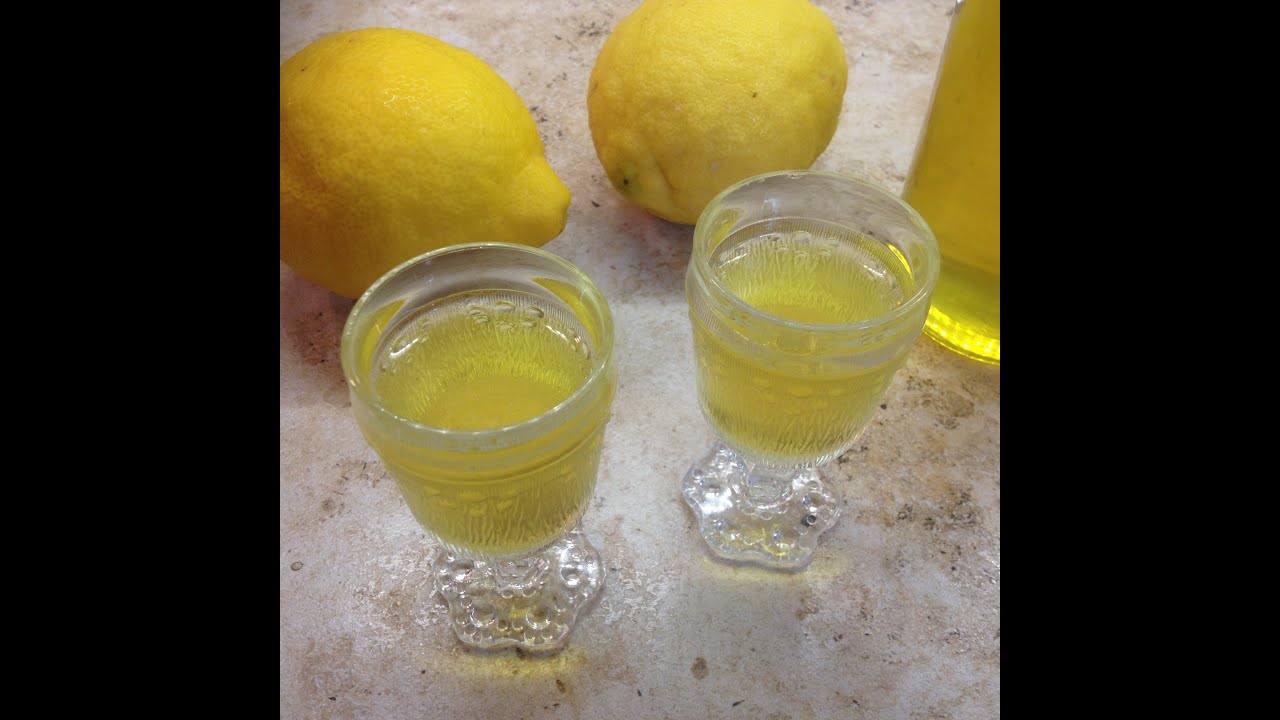 Λικέρ λεμόνι (Λιμοντσέλο) ~ Lemon liqueur