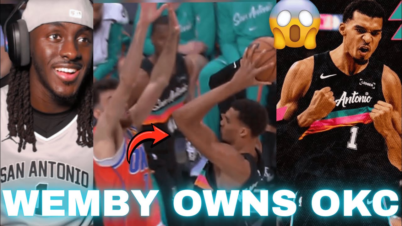 SPURS OWN THE LEAGUE.. Spurs Vs. Thunder Highlights Reaction
