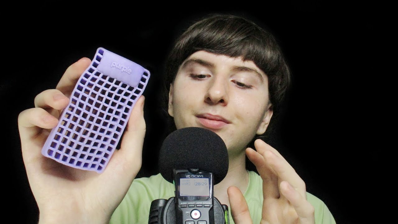 [ASMR] Purple Pillow For Exactly 10 Minutes