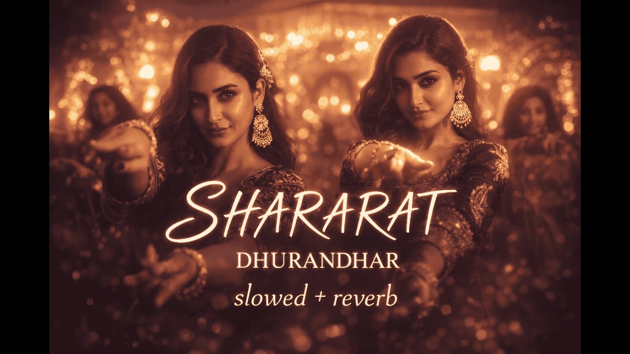 Shararat (Slowed + Reverb) | Dhrundhar | Lofi Bollywood Vibes