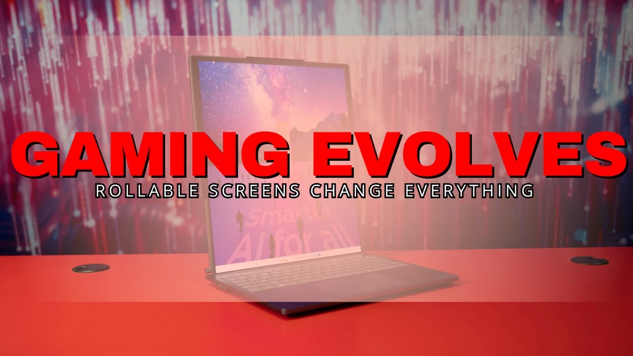Gaming Tech Revolution importantLenovo’s Rollable Screen & Future Laptop Concepts