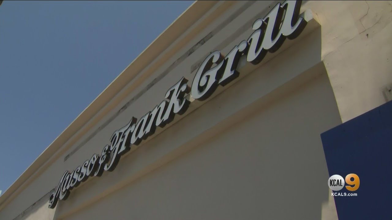 Hollywood's Musso & Frank Grill Reopens With New Safety Guidlines