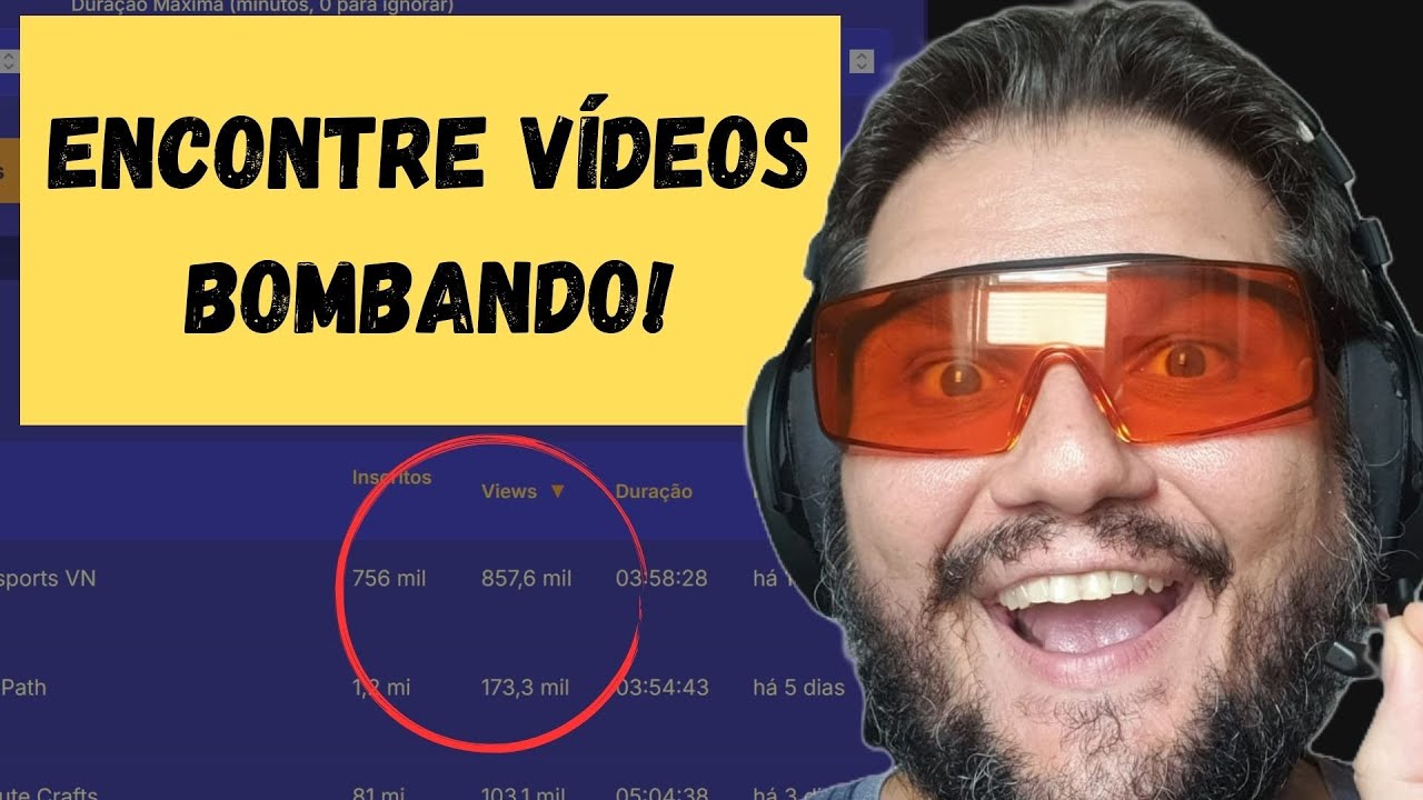 Como encontrar Chave API do Youtube - Descubra canais bombando recentemente